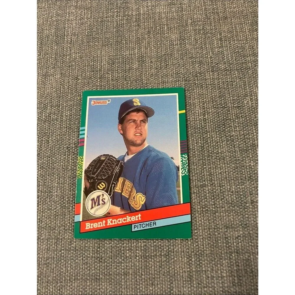 1991 Donruss Seattle Mariners Baseball Card Trading Card